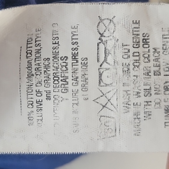 Majestic Women's Blue Jay t-shirt size LG blue - Picture 4 of 4